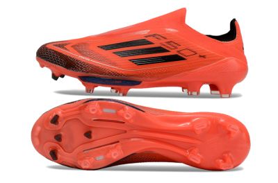 Adidas F50 Lightstrike Pro Laceless FG Football Boots - Red/Black/White