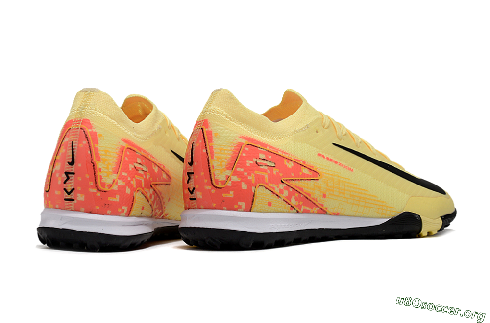 Nike Air Zoom Mercurial Vapor 16 Elit TF Football Shoes - Yellow/Black/Red 6