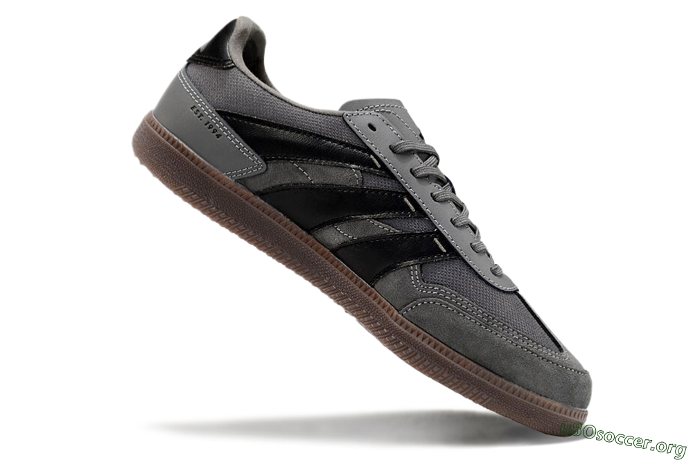 Adidas Predator 24 League Low IC Football Shoes - Grey/Black/Brown 4