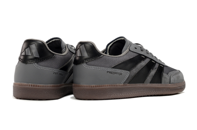 Adidas Predator 24 League Low IC Football Shoes - Grey/Black/Brown