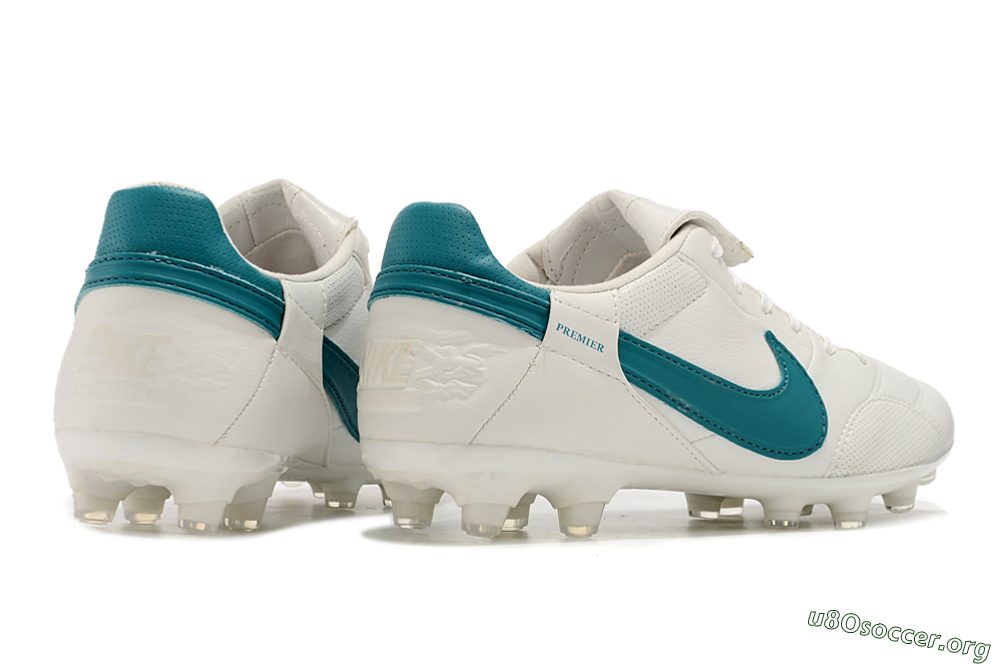 Nike The Premier 3 FG Football Boots - White/Blue 6