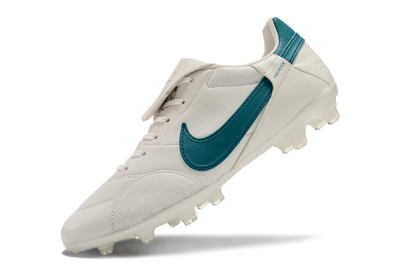 Nike The Premier 3 FG Football Boots - White/Blue