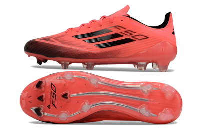 Adidas F50 Adizero FG Football Boots - Red/Black