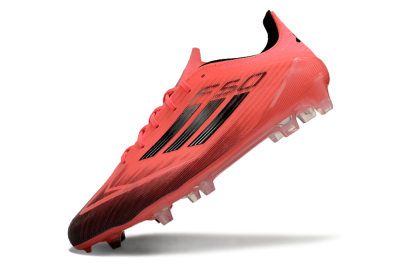 Adidas F50 Adizero FG Football Boots - Red/Black