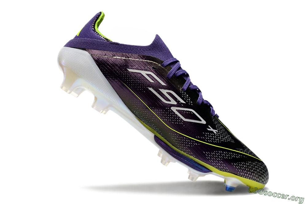 Adidas F50 Lightstrike Pro FG Football Boots - Purple/Yellow/Blue 4