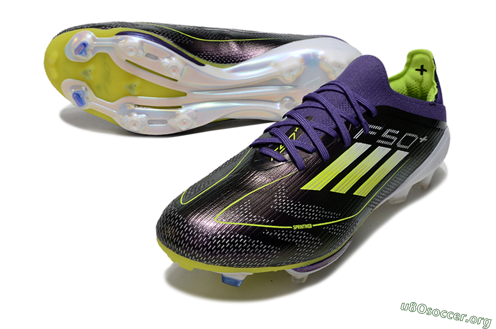 Adidas F50 Lightstrike Pro FG Football Boots - Purple/Yellow/Blue 0