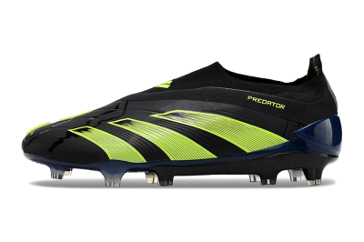 Adidas Predator Accuracy+ FG Football Boots - Black/Yellow/Blue