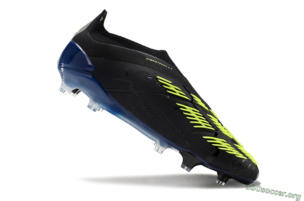 Adidas Predator Accuracy+ FG Football Boots - Black/Yellow/Blue 4