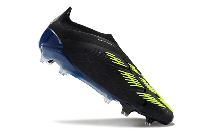 Adidas Predator Accuracy+ FG Football Boots - Black/Yellow/Blue