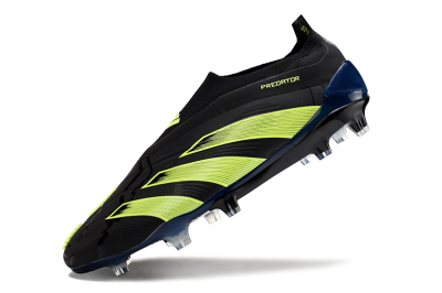 Adidas Predator Accuracy+ FG Football Boots - Black/Yellow/Blue