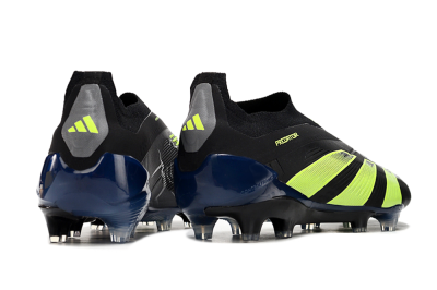 Adidas Predator Accuracy+ FG Football Boots - Black/Yellow/Blue