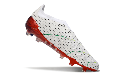 Adidas Predator Accuracy+ Laceless 24 Euphoria FG Football Boots - White/Silver/Blue