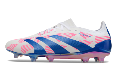Adidas Predator Accuracy Elite FG Football Boots - White/Pink/Blue