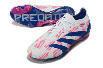 Adidas Predator Accuracy Elite FG Football Boots - White/Pink/Blue