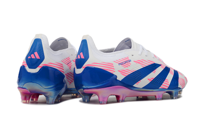 Adidas Predator Accuracy Elite FG Football Boots - White/Pink/Blue