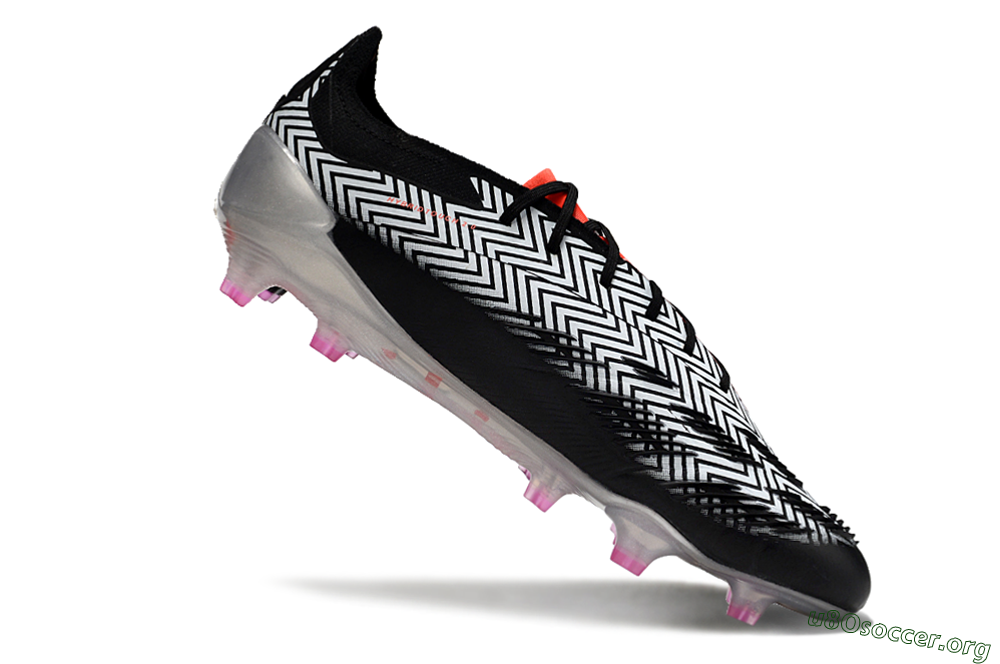 Adidas Predator Accuracy Elite FG Football Boots - White/Black/Red/Silver 4