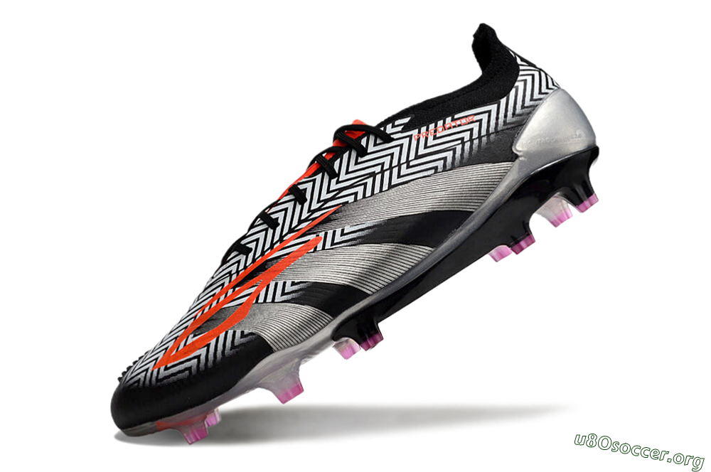 Adidas Predator Accuracy Elite FG Football Boots - White/Black/Red/Silver 5