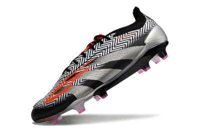 Adidas Predator Accuracy Elite FG Football Boots - White/Black/Red/Silver