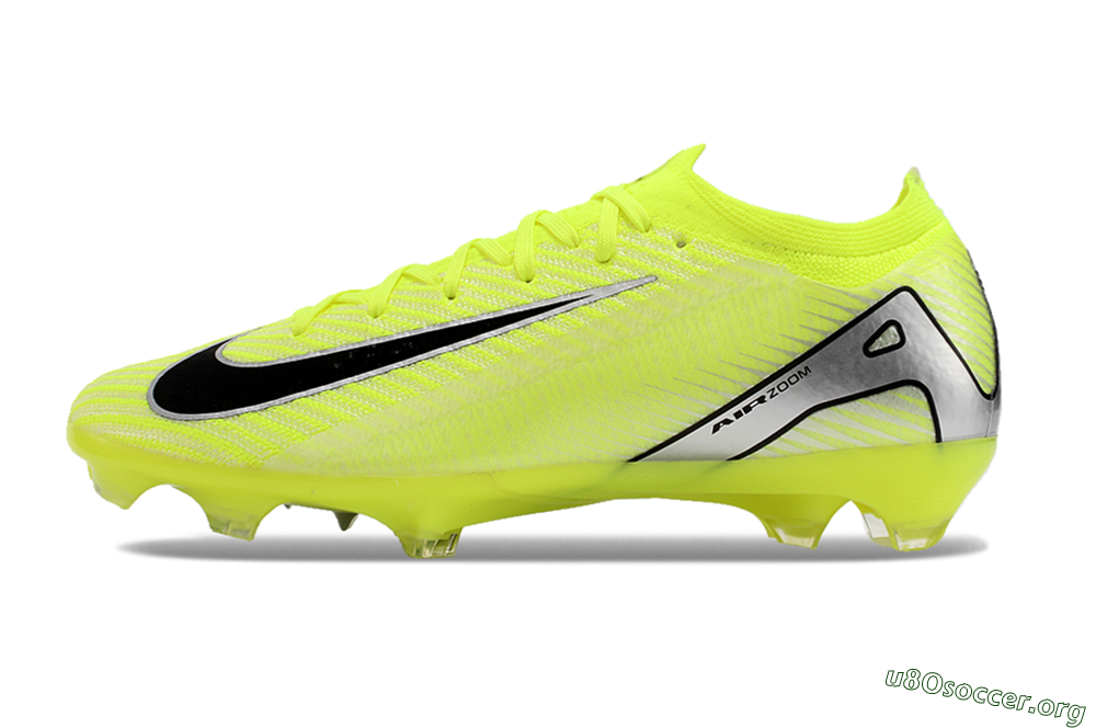 Nike Air Zoom Mercurial Vapor 16 Elite FG Football Boots - Yellow/Black/Silver/Grey 3
