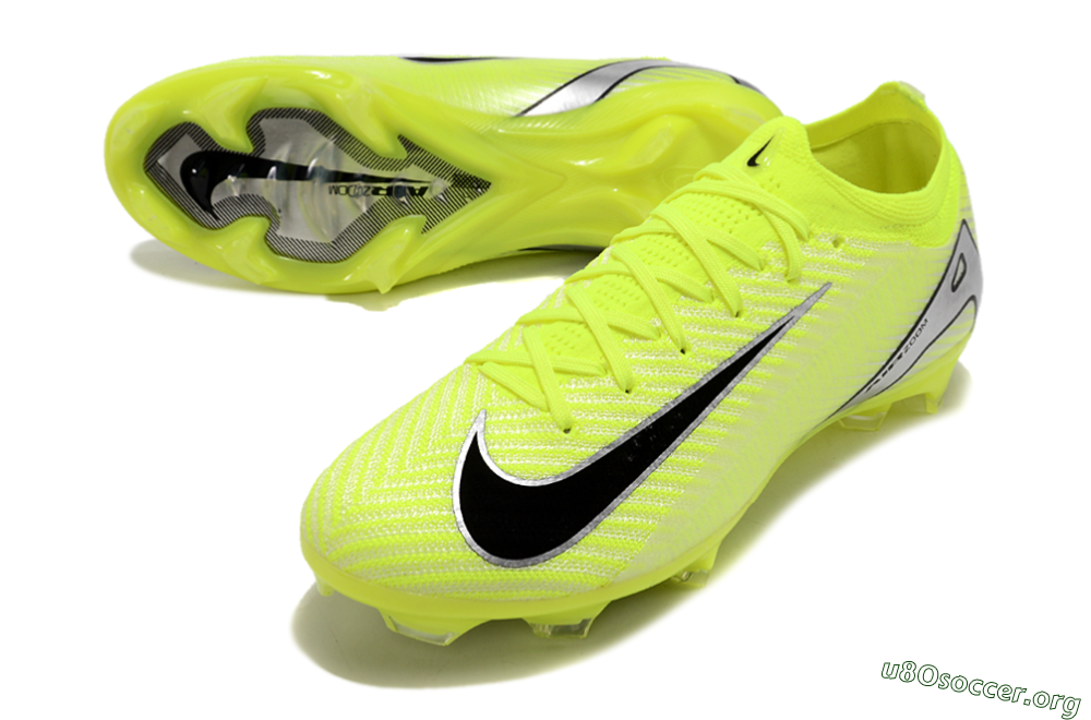 Nike Air Zoom Mercurial Vapor 16 Elite FG Football Boots - Yellow/Black/Silver/Grey 0