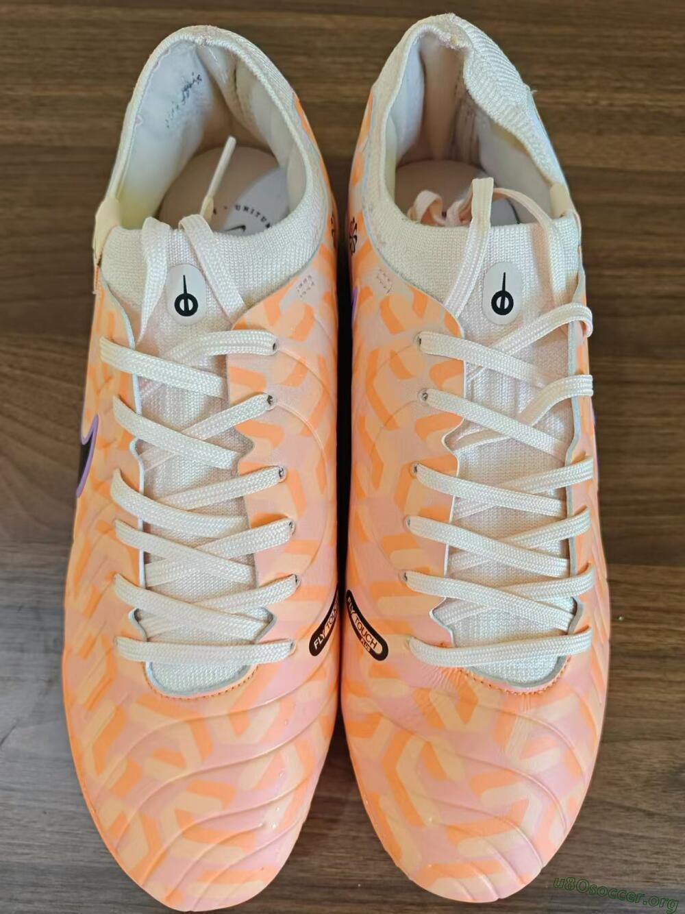 Nike Tiempo Legend 10 Elite TF Football Shoes - Orange/White/Black