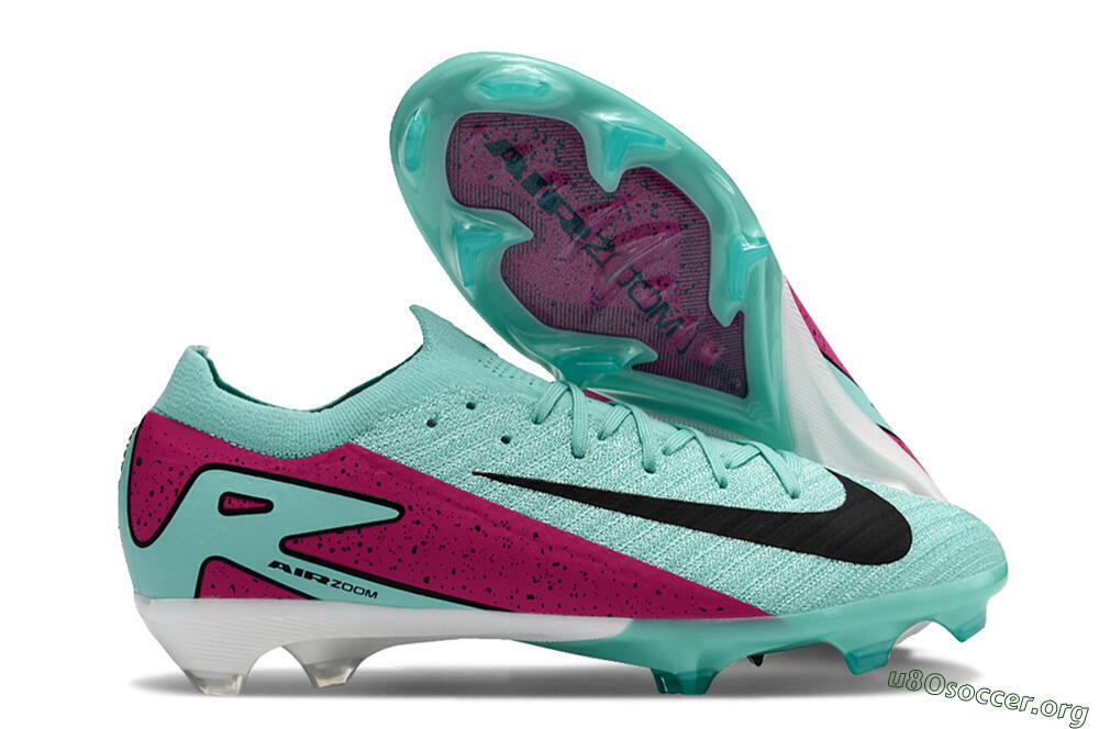 Nike Air Zoom Mercurial Vapor 16 Elite FG Football Boots - Baltic Blue/Red/Black 2