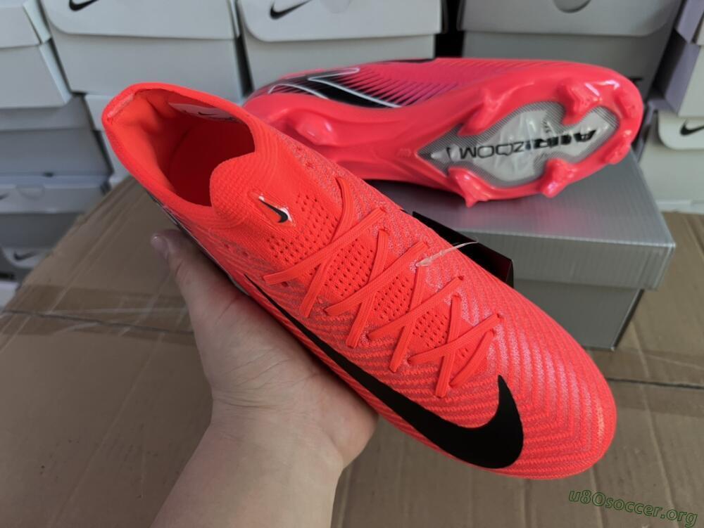 Nike Air Zoom Mercurial Vapor 16 Elite FG Football Boots - Red/White/Black