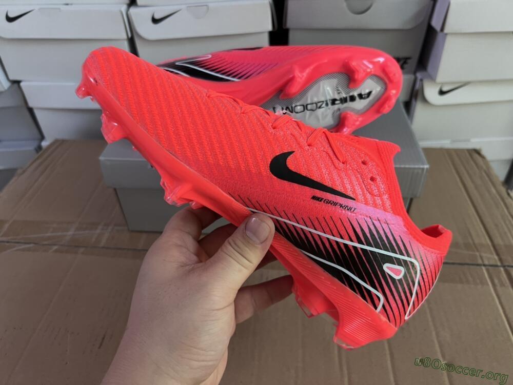 Nike Air Zoom Mercurial Vapor 16 Elite FG Football Boots - Red/White/Black