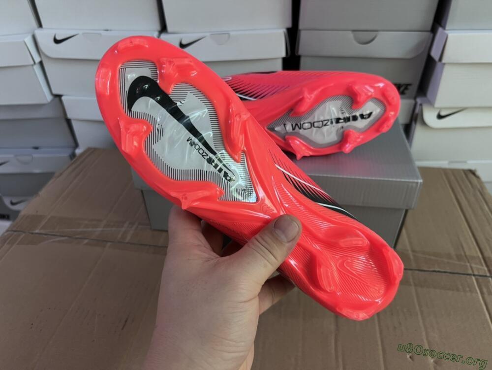 Nike Air Zoom Mercurial Vapor 16 Elite FG Football Boots - Red/White/Black