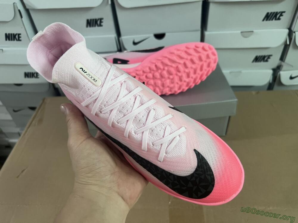 Nike Air Zoom Mercurial Superfly 9 Elite TF Football Shoes - Pink/Pink/Black