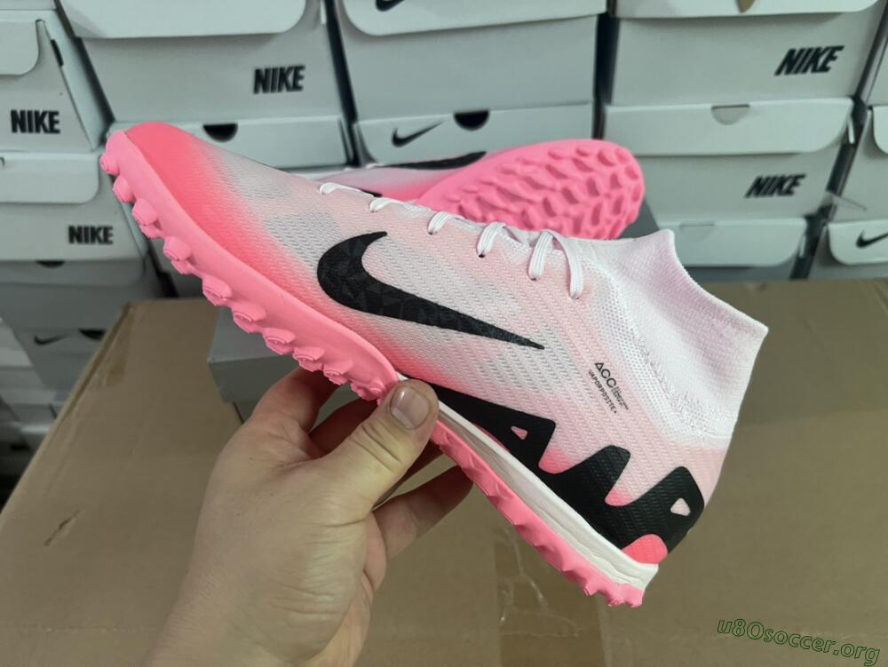 Nike Air Zoom Mercurial Superfly 9 Elite TF Football Shoes - Pink/Pink/Black