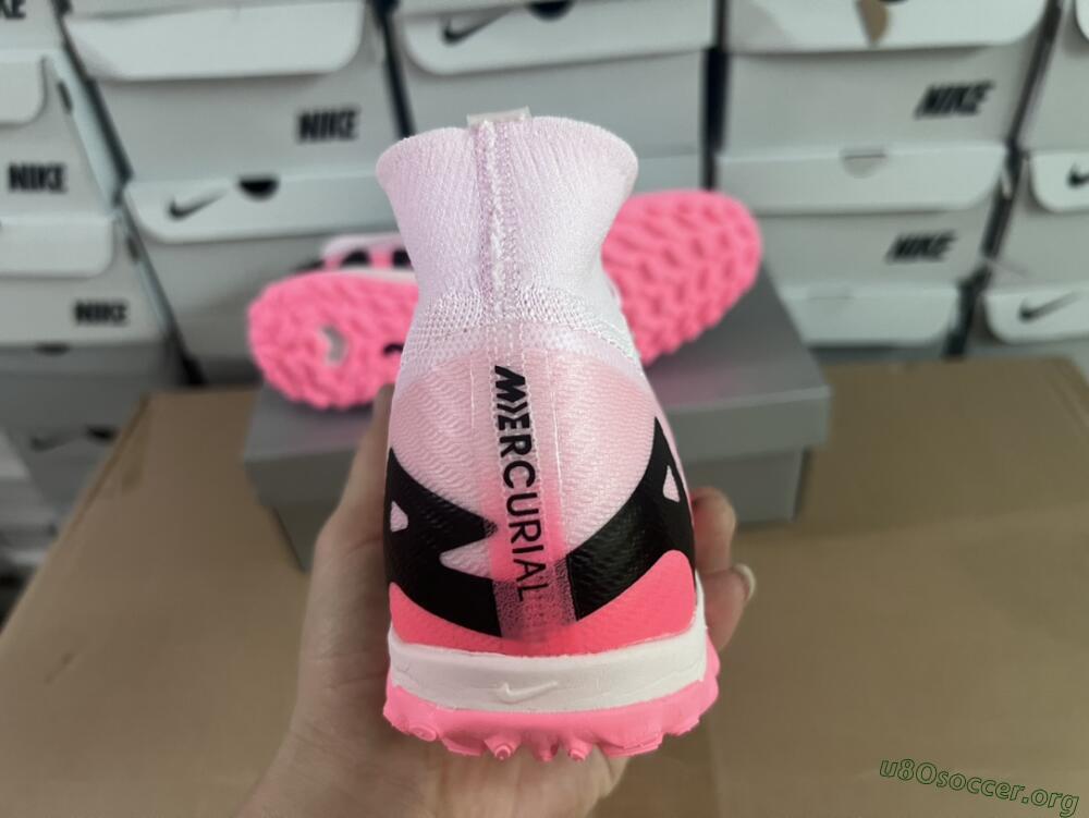 Nike Air Zoom Mercurial Superfly 9 Elite TF Football Shoes - Pink/Pink/Black
