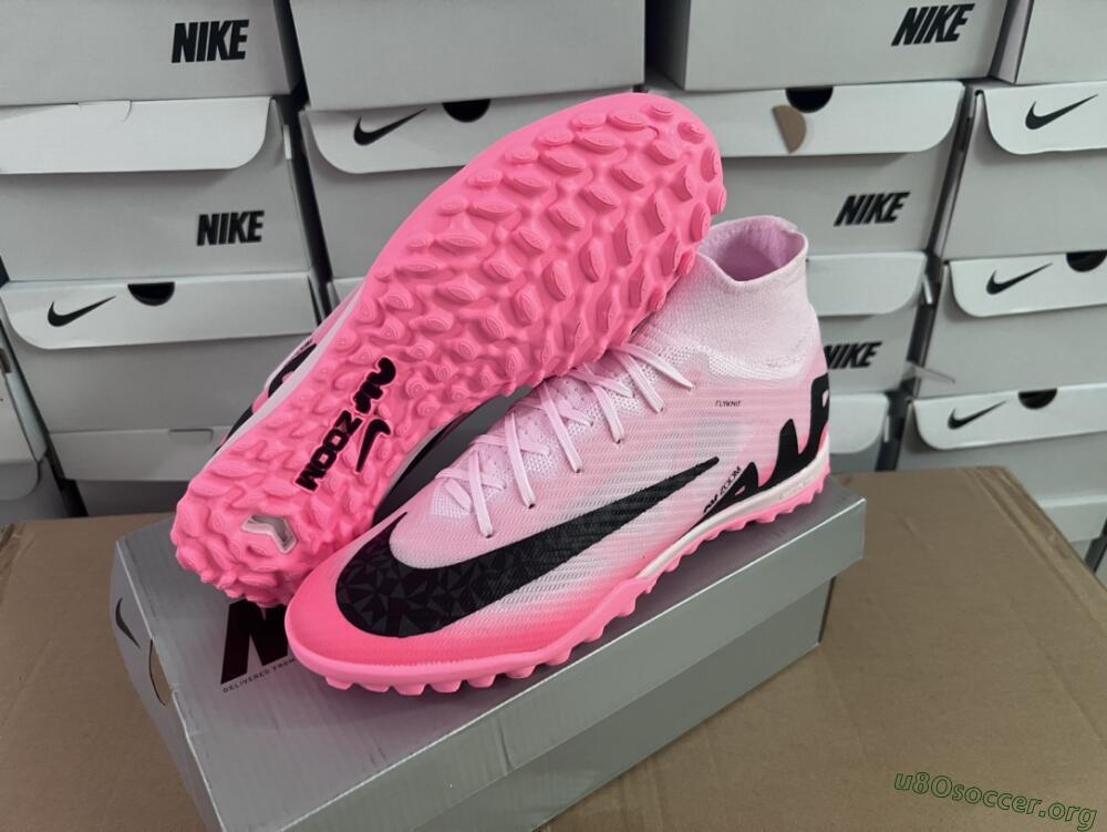 Nike Air Zoom Mercurial Superfly 9 Elite TF Football Shoes - Pink/Pink/Black