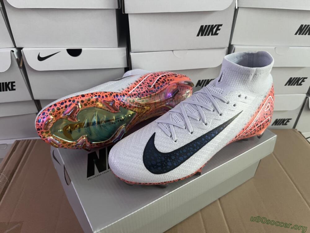Nike Air Zoom Mercurial Superfly 10 Elite FG Football Boots - Grey/Leopard/Gold