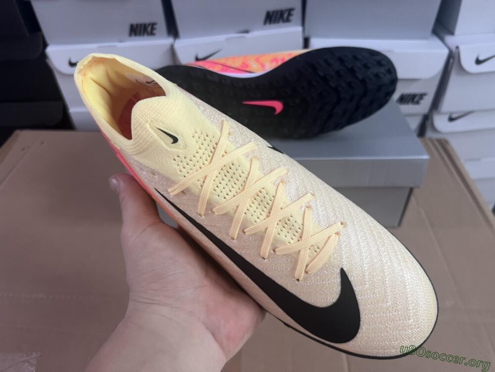 Nike Air Zoom Mercurial Vapor 16 Elite TF Football Shoes - Yellow/Black/Orange