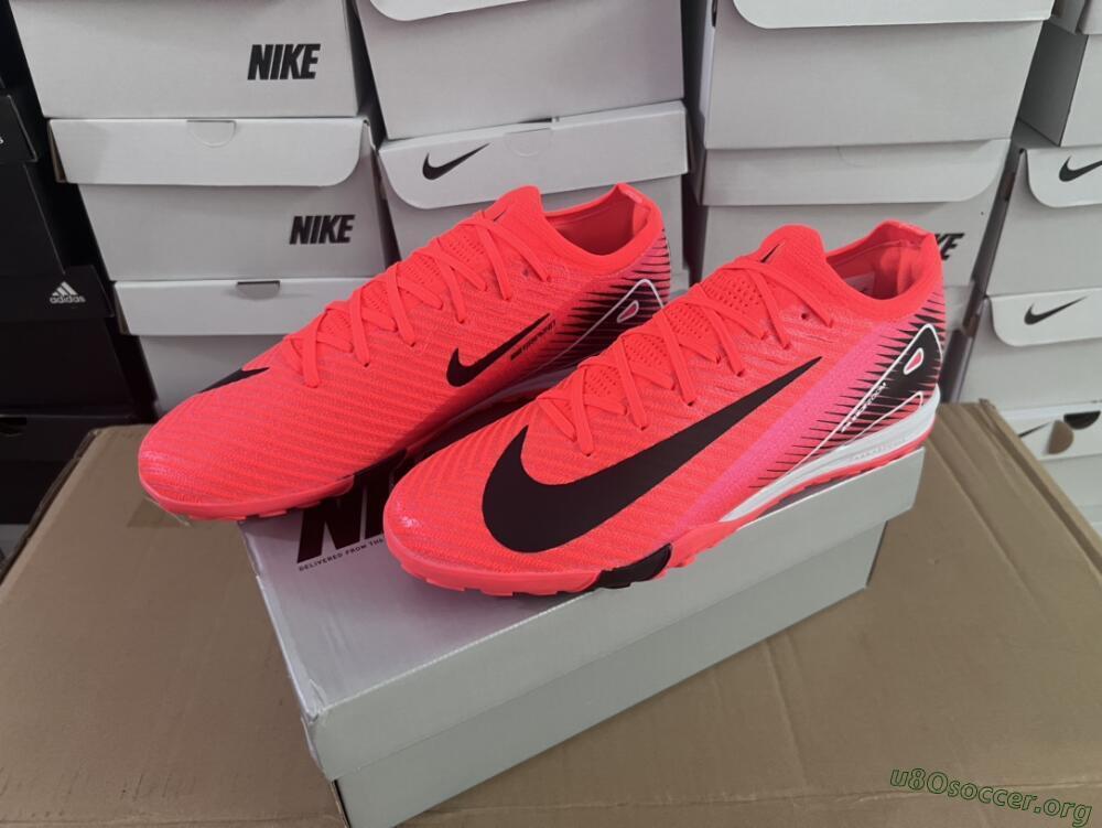 Nike Air Zoom Mercurial Vapor 16 Elite TF Football Shoes - Red/Black/White