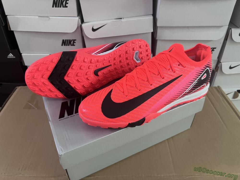 Nike Air Zoom Mercurial Vapor 16 Elite TF Football Shoes - Red/Black/White