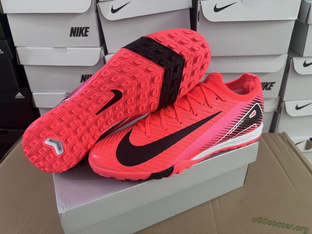Nike Air Zoom Mercurial Vapor 16 Elite TF Football Shoes - Red/Black/White