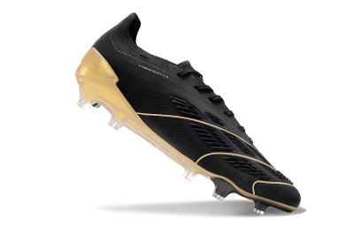 Adidas Predator Elite Accuracy FG Football Boots - Black/Gold