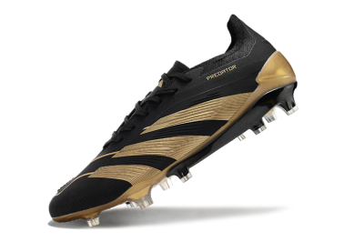 Adidas Predator Elite Accuracy FG Football Boots - Black/Gold