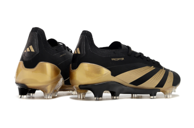 Adidas Predator Elite Accuracy FG Football Boots - Black/Gold