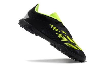 Adidas Predator 24 Elite TF Football Shoes - Black/Yellow/Grey