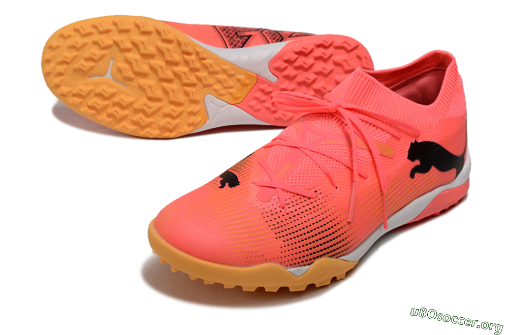 Puma Future 7 Ultimate TF Football Shoes - Pink/Black/White 0