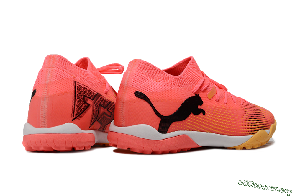Puma Future 7 Ultimate TF Football Shoes - Pink/Black/White 6
