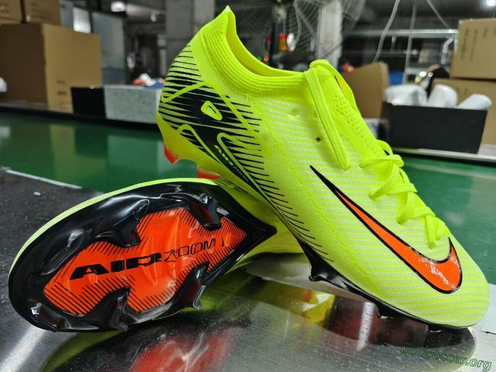Nike Air Zoom Mercurial Vapor 16 Elite FG Football Boots - Yellow/Orange/Black