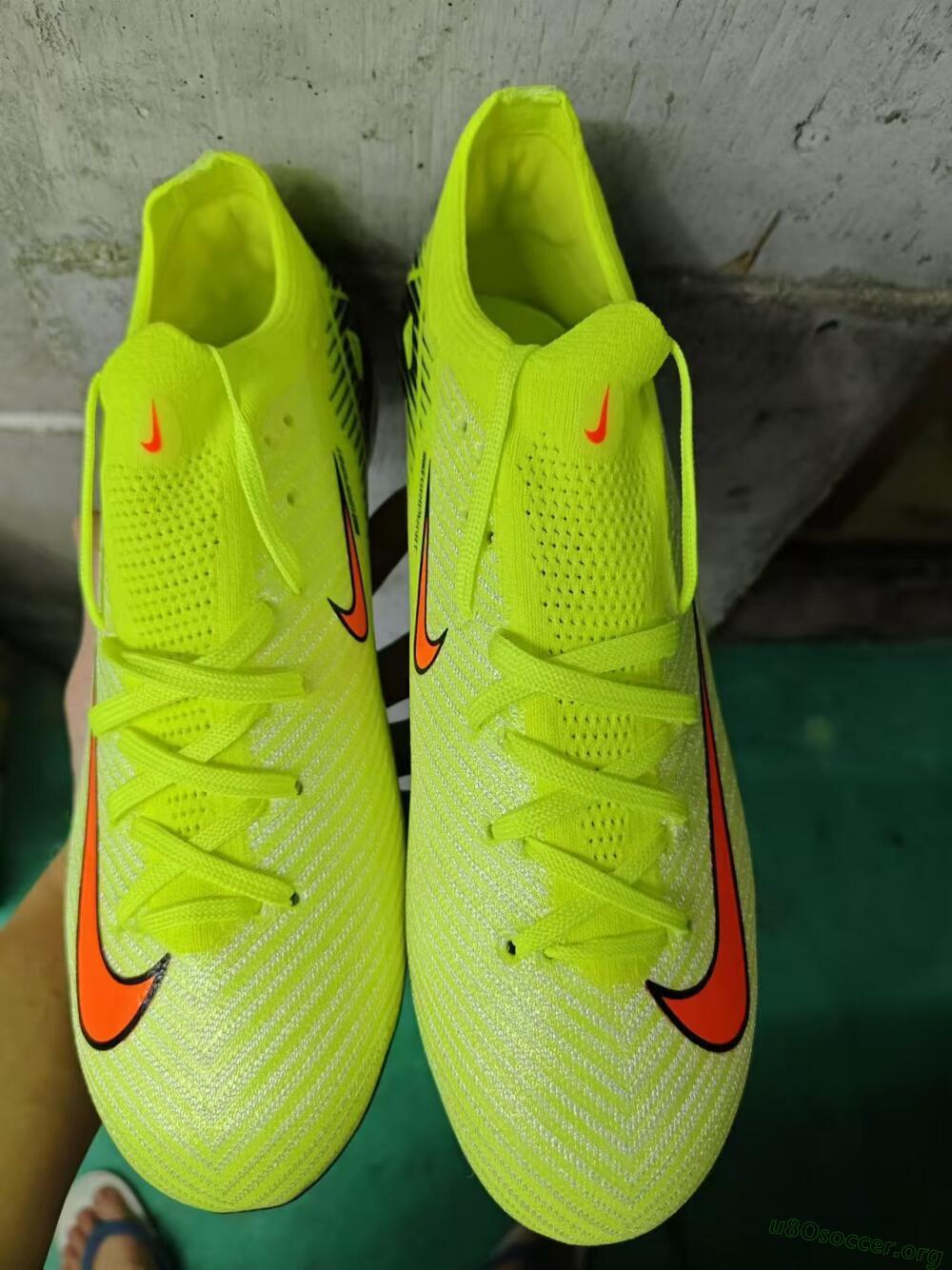 Nike Air Zoom Mercurial Vapor 16 Elite FG Football Boots - Yellow/Orange/Black