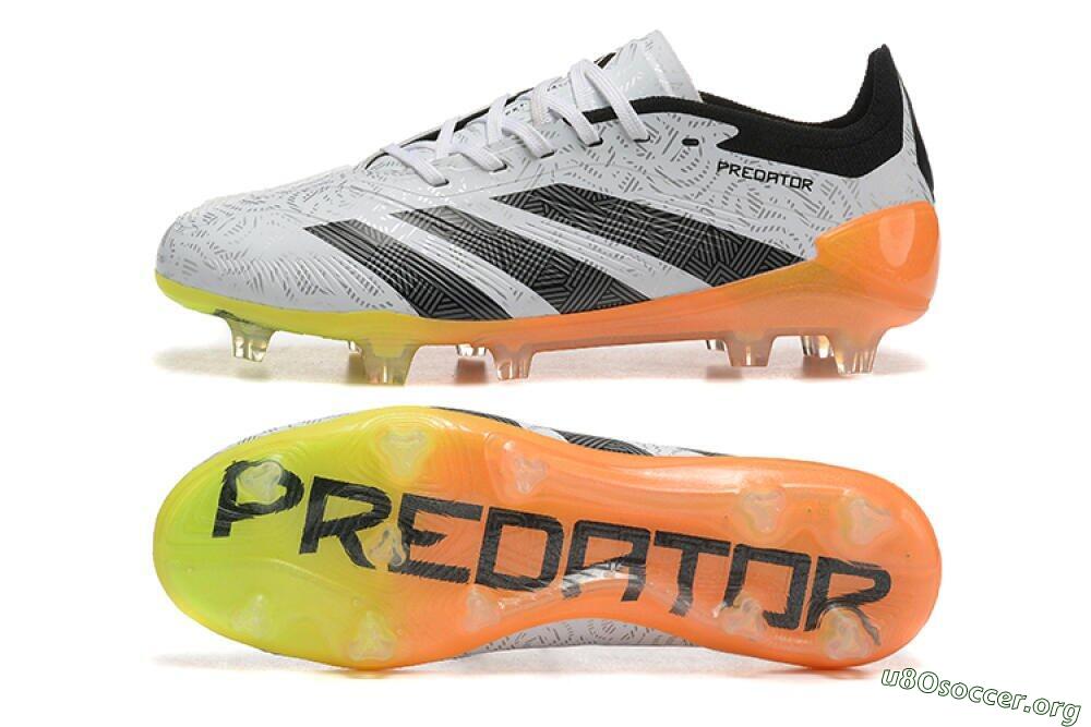 Adidas Predator Accuracy.1 FG Football Boots - White/Black/Orange 1