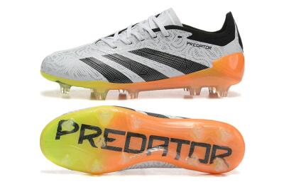 Adidas Predator Accuracy.1 FG Football Boots - White/Black/Orange
