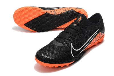 Nike Mercurial Vapor 13 Pro TF Football Shoes - Black/Orange