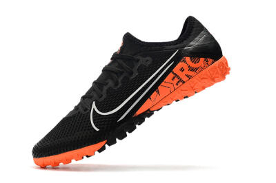 Nike Mercurial Vapor 13 Pro TF Football Shoes - Black/Orange